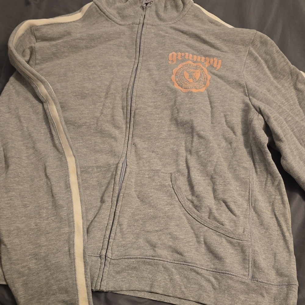 Disney Grumpy Zip-Up Sweatershirt - Picture 3 of 4